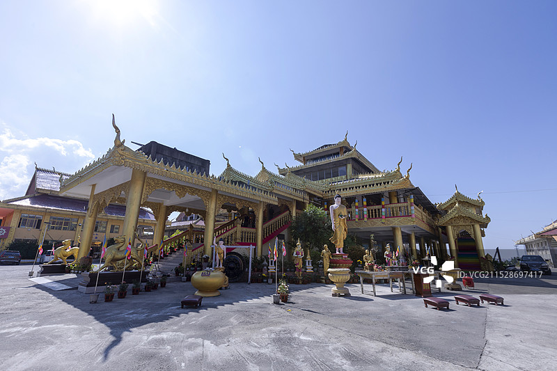 瑞丽总佛寺 东南亚建筑图片素材