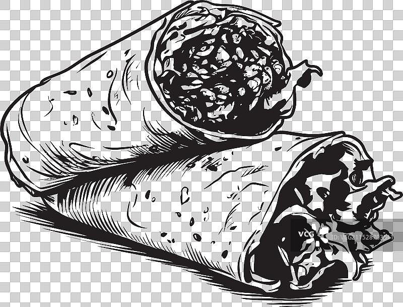 卷饼圣经：卷饼的食谱和仪式图片素材