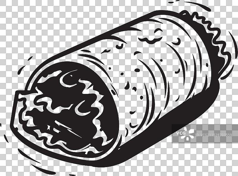 自制墨西哥卷饼蓝图设计你的独特风味图片素材