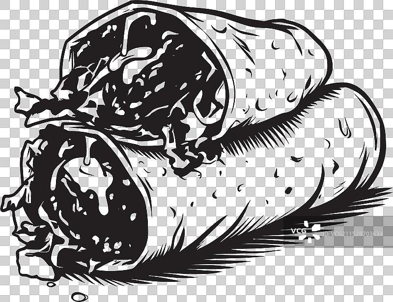 卷饼制作大师：提升你的卷饼制作技巧图片素材