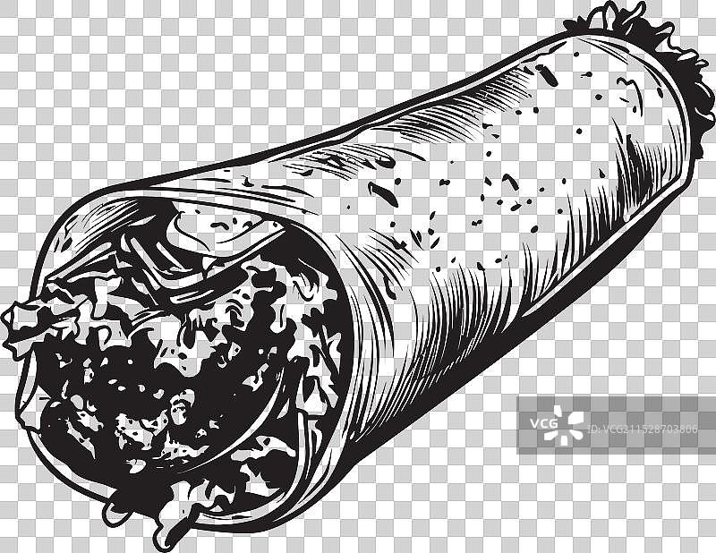 卷饼大战，争夺称号图片素材