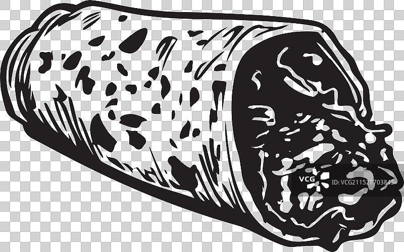 卷饼圣经：卷饼的基本食谱图片素材