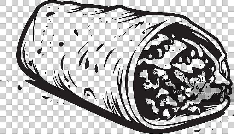 墨西哥卷饼盛宴，味道的庆典与享受图片素材