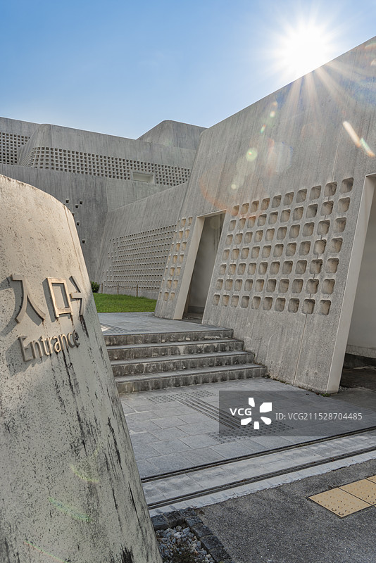 日本国冲绳县那霸市冲绳县立博物馆图片素材