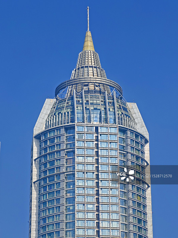 无锡摩天360大厦尖顶图片素材