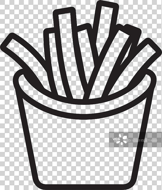 未来可持续炸薯条的做法图片素材