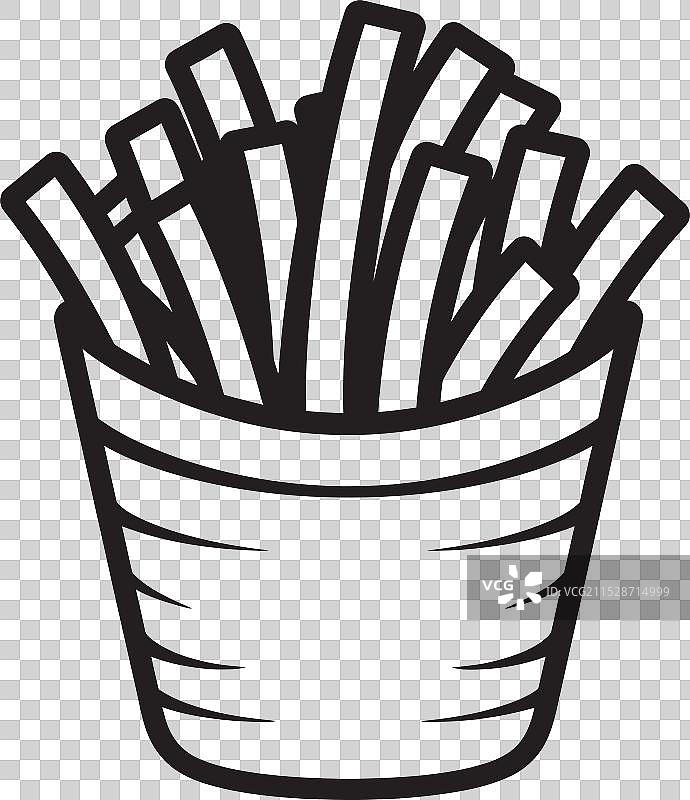 薯条与粉丝，探索薯条爱好者图片素材