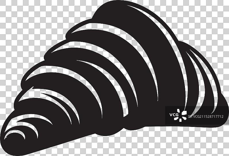 法国早餐的精髓：可颂面包和咖啡图片素材