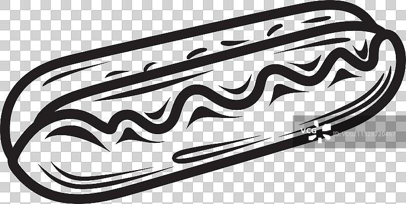 热狗与营养：平衡风味与健康图片素材