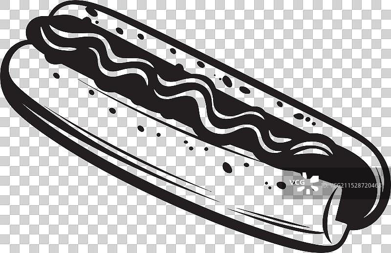 热狗与科技：现代化香肠图片素材