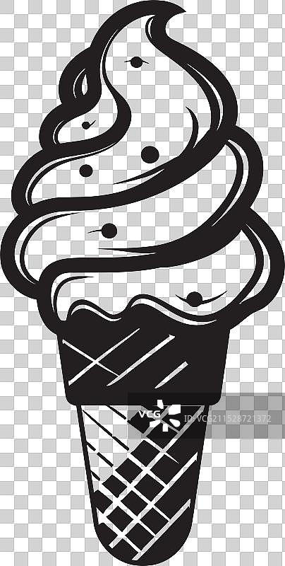 放松并制作自制冰淇淋食谱图片素材