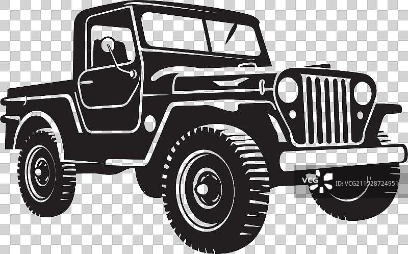 吉普牧马人标志性设计，无限冒险图片素材