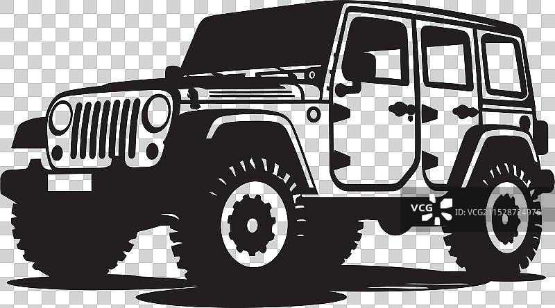 吉普牧马人标志性设计，无限冒险图片素材