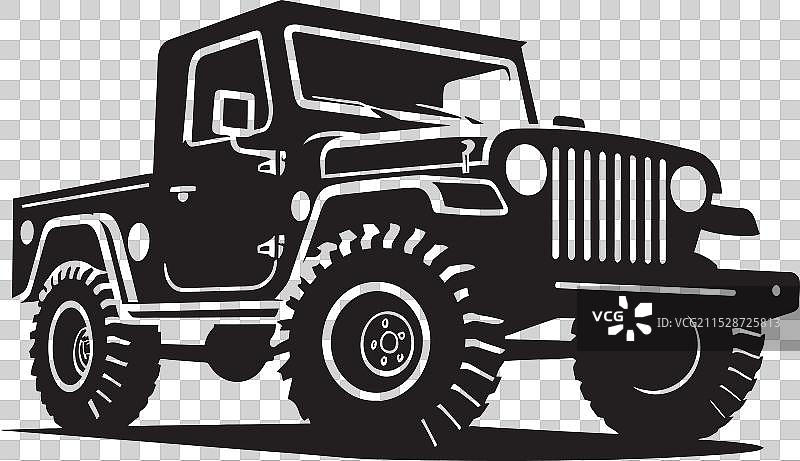 吉普牧马人标志性设计，无限冒险图片素材