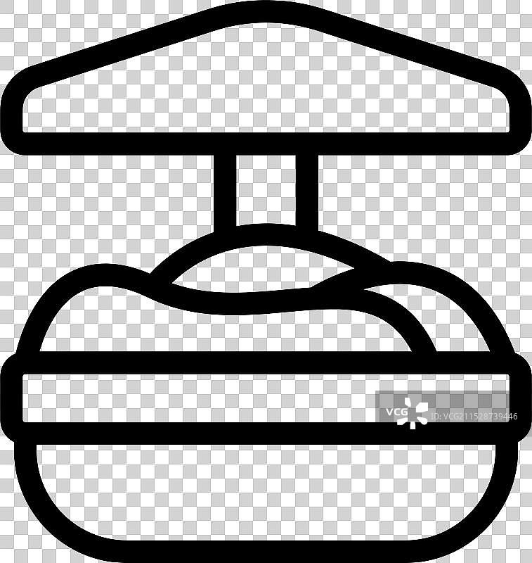 缆车将游客送往山顶图片素材