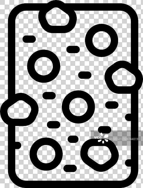 攀岩墙的黑白线条艺术图标图片素材