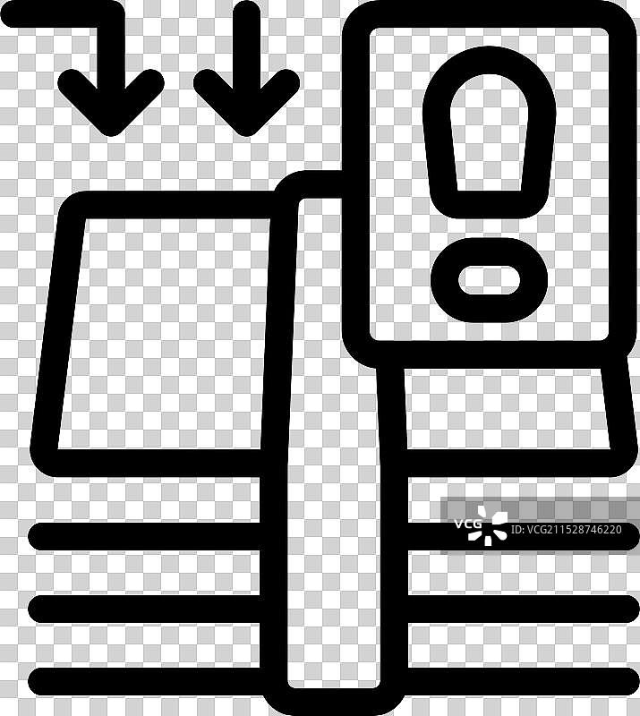 足部扫描仪用于测量矫形器和图片素材