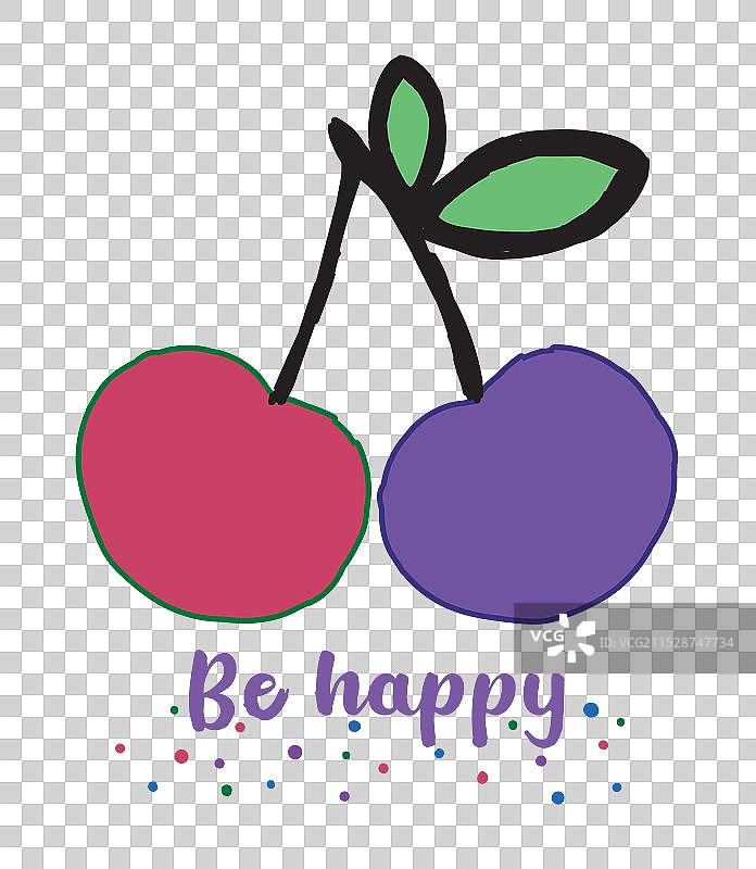 樱桃标志模板图标艺术图片素材