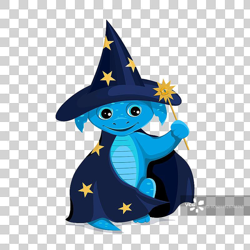 可爱的万圣节小龙数字图像图片素材