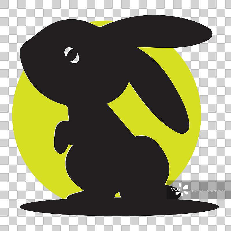 兔子图标符号设计图片素材