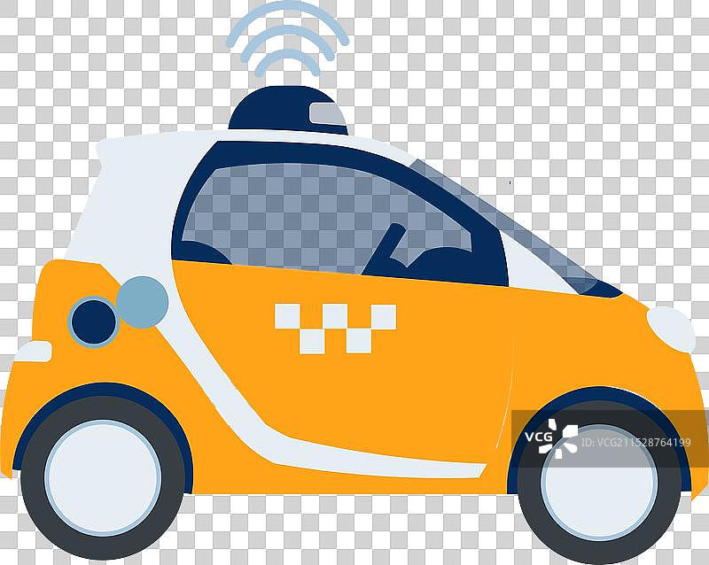 电动出租车运输租赁与共享图片素材