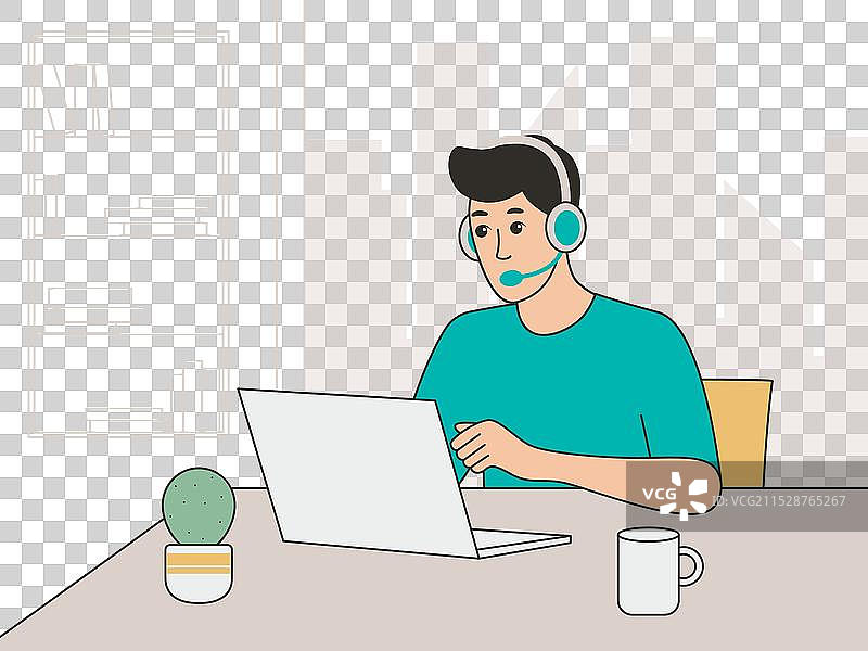 提供帮助和支持的公司办公室图片素材