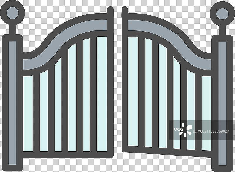 门线填充图标设计图片素材