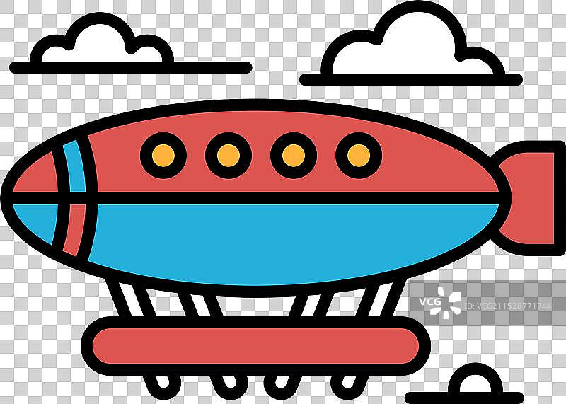 一幅黑白飞机的素描图片素材