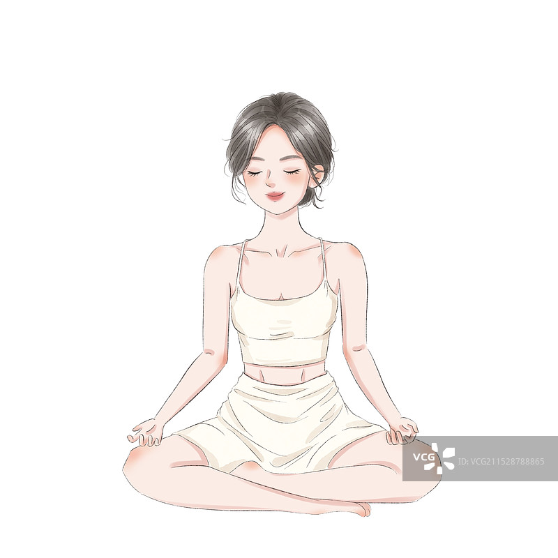 瑜伽冥想图片素材