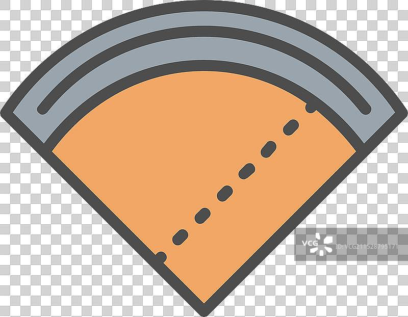 咖啡滤纸线条填充图标设计图片素材