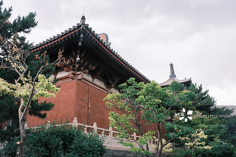 山西大同华严寺图片素材