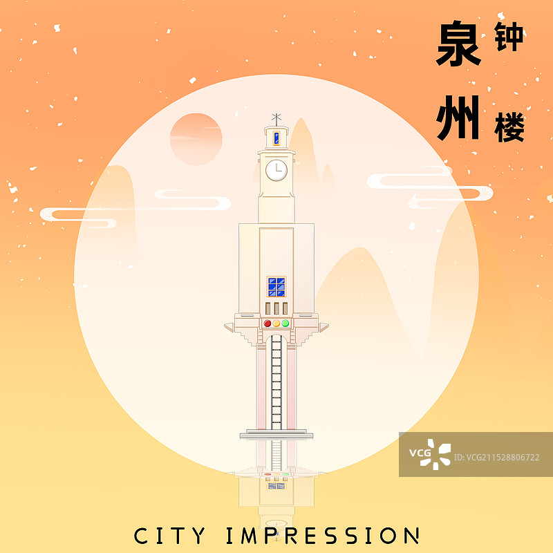 福建泉州钟楼图片素材