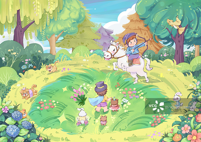 儿插场景图片素材