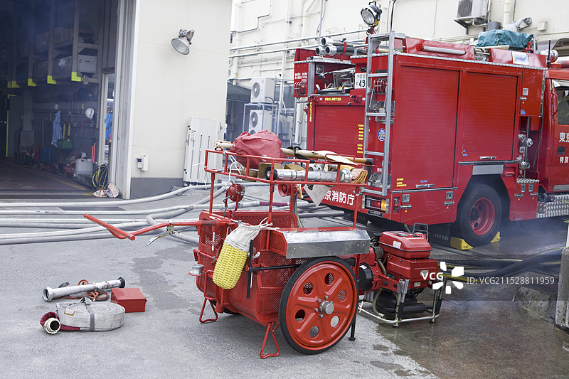 消防泵图片素材