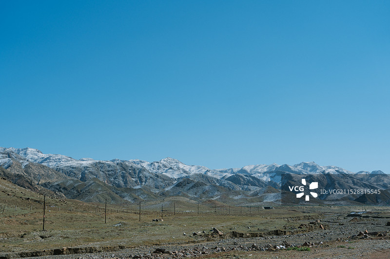 贺兰晴雪<贺兰山北寺>图片素材