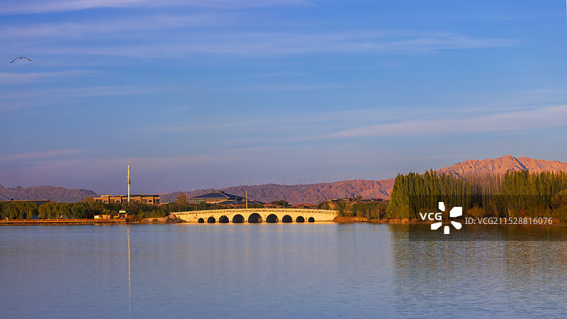 甘肃张掖芦水湾景区图片素材