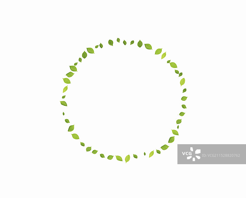 叶子圈图片素材