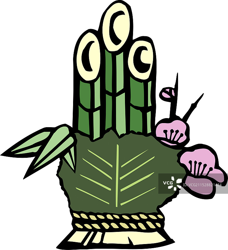 门松（日本松树）图片素材