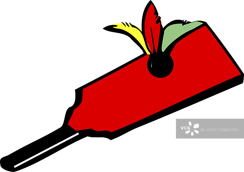 羽子板（日本的羽毛球）图片素材