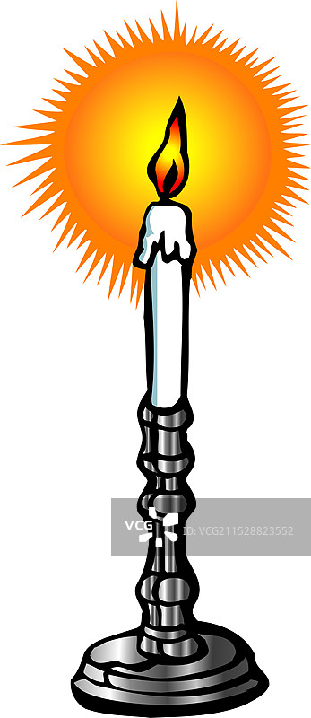 蜡烛图图片素材