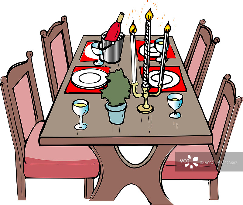 餐桌图片素材