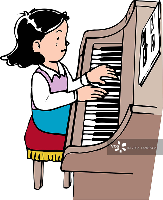 电子琴图片素材