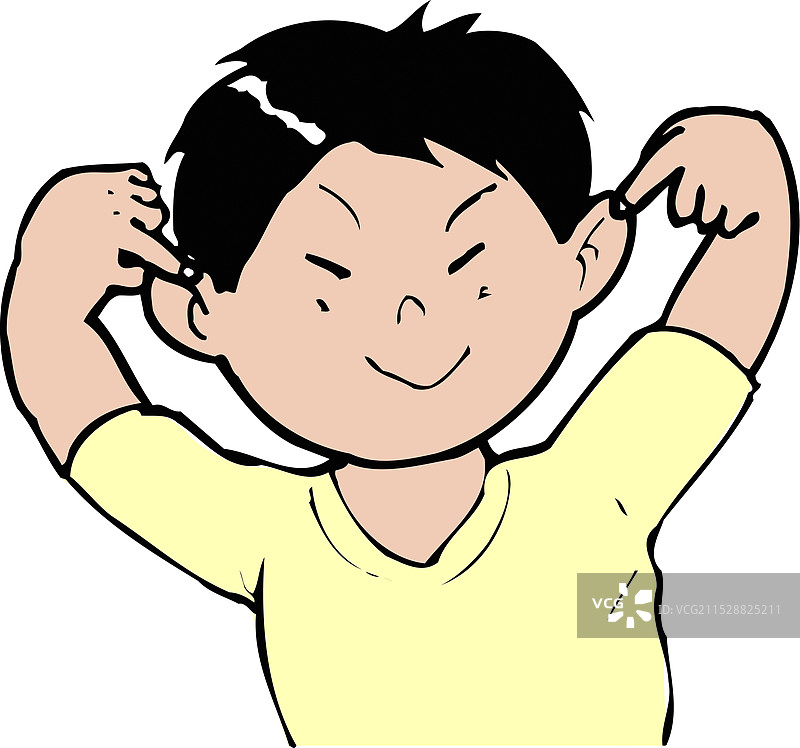 狐狸模仿图片素材