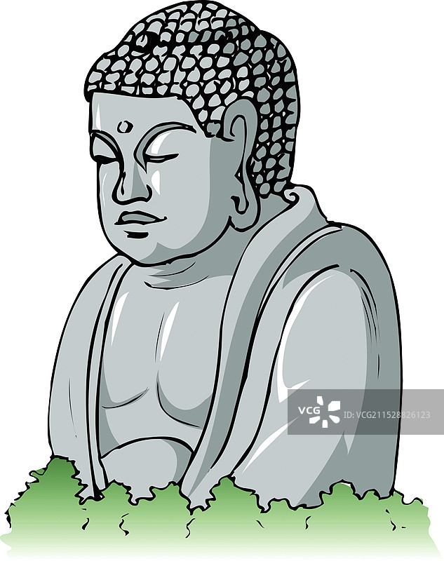 镰仓大佛图片素材