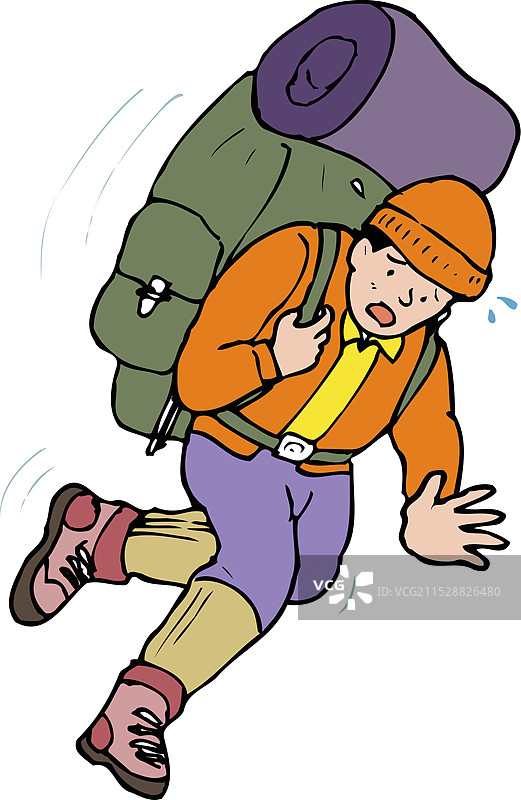 跌倒警告图片素材