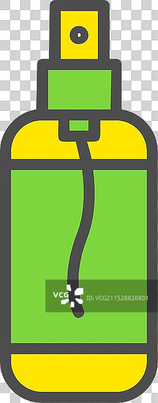 喷雾线填充图标设计图片素材