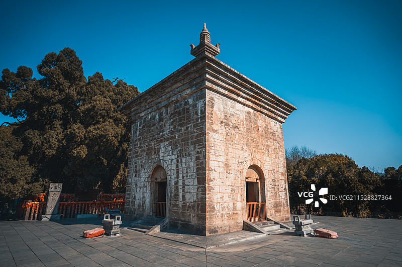 济南四门塔景区图片素材