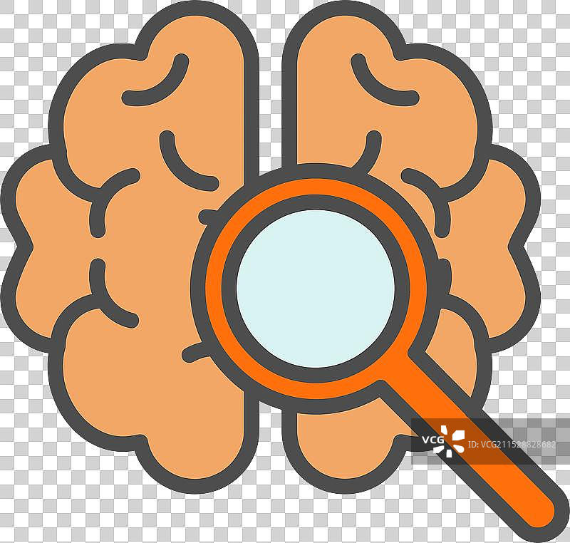 深度学习线条填充图标设计图片素材