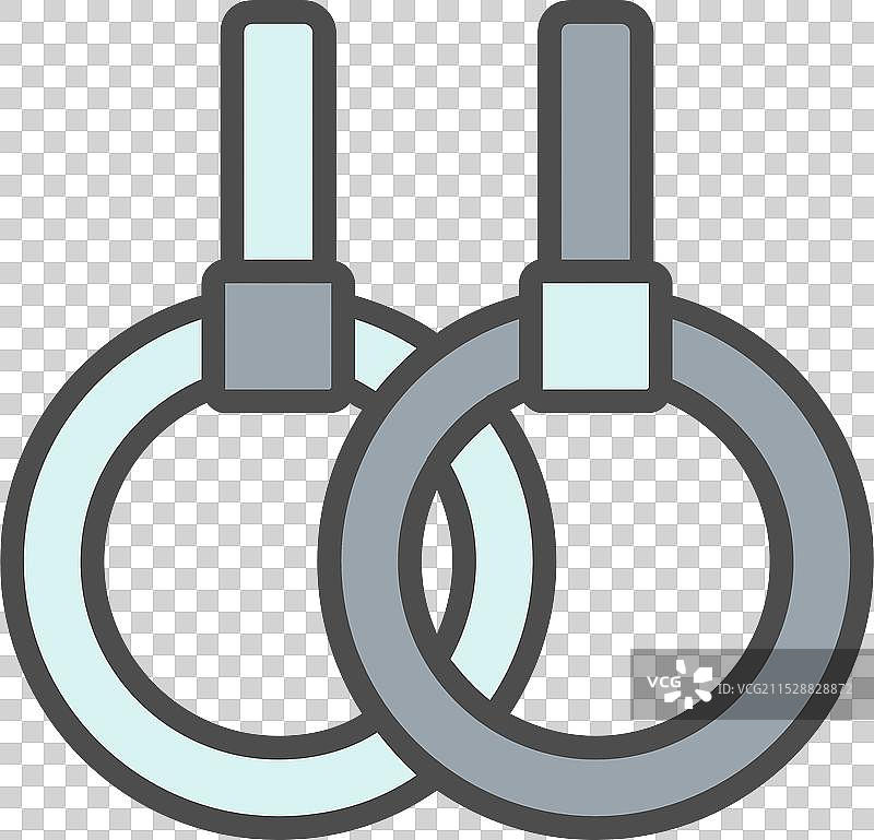 绳索线填充图标设计图片素材