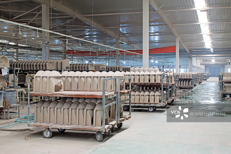 陶瓷坐便器坯体部件图片素材